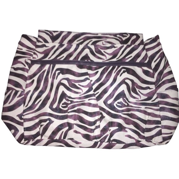 Miche Jocelynne Large Zebra Print Handbag With Side Pockets - Picture 3 of 5